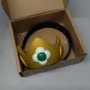 ComfyCamper Womens OSFM Princess Crown on Headband Gem Flower Tiara Halloween Costume Accessories Cosplay Adult