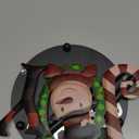 Cinnvoice Christmas Paper Towel Holder Christmas Joy Decoration Xmas Snowman for Kitchen Countertop Bathroom Home Farmhouse Metal Kitchen Accessories Paper Towel Holder Stand