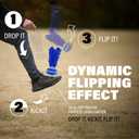 Kickit | The Original Birdie Soccer Trainer | Play Outdoors, Indoors or Backyard, Beach or Tailgate, All Ages Fun & Travel Friendly (Blue)