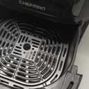 Chefman Air Fryer  4 QT Compact Airfryer for Quick & Easy Meals in Minutes, Features Hi-Fry Technology for Extra Crisp, Touchscreen Controls with 4 Presets, Nonstick & Dishwasher Safe Basket - Black