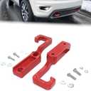Front Tow Hook Compatible with 2015-2023 Jeep Grand Cherokee Accessories, Red Towing Hooks 2Pcs