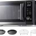 TOSHIBA Countertop Microwave Oven Air Fryer Combo, Inverter, Convection, Broil, Speedy Combi, Even Defrost, Humidity Sensor, Mute Function, 27 Auto Menu&47 Recipes, 1.0 cu.ft/30QT, 1000W (Black)