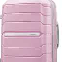 Samsonite Freeform Hardside Carry-On Luggage with Spinner Wheels - Hardshell Suitcase - TSA, Airline-Approved - Expandable Hard Shell, Smooth Rolling Wheels for Lightweight Travel - Pink Rose