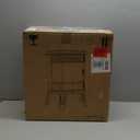 RealSmart Electric Fireplace Heater 22 in Freestanding Fireplace Stove Infrared Fireplace with 3D Flame Effect Remoted Control, Timer, Overheating Protection (Blue)