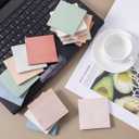 (16 Pack) Sticky Notes 3x3, Vintage Colors, Sticky Pads, Recyclable, Easy to Stick for Home, Office, Notebook