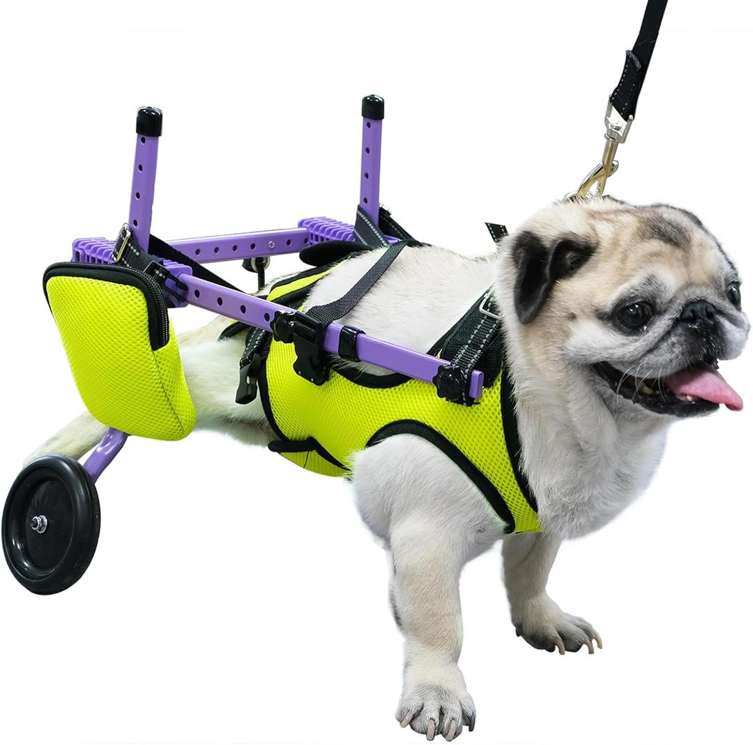 Pet Wheelchair for Back Legs,Suitable for Back Legs,Cart Doggy Wheelchair for Disabled Legs Walking Mobility,Cat/Dog Hip Brace Leg Support
