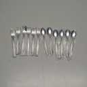 E-far 12-Piece Toddler Silverware, Stainless Steel Kids Utensils Forks and Spoons, Children Safe Metal Cutlery Set for Self Feeding, Mirror Polished & Dishwasher Safe, 6 Forks & 6 Spoons