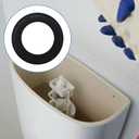 4 x Frienda 3 Pcs 4.06-inch by 2.56-inch ID Flush Valve Gasket Replacement Toilet Tank Parts Seal Gasket Fits Various Flush Valves