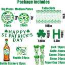 St Patricks Day Plates and Napkins St Patricks Day Decorations Party Decorations Party Supplies Saint Datricks Day Accessories
