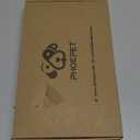 PHOEPET No Pull Dog Harness Medium Reflective Front Clip Vest with Handle,Adjustable 2 Metal Rings 3 Buckles,[Easy to Put on & Take Off](M, Black)