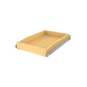 Wooden Pull out Cabinet Organizer 15" W x 21" D x 4.3" H, Only for 15" Cabinet Openg Heavy Duty Kitchen Slide Out Drawers