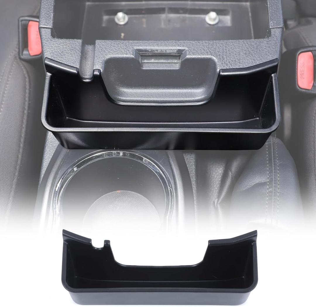 Car Armrest Box Storage Box Organizer Compatible with Toyota Tacoma 2016-2022,ABS Center Armrest Front Multifunctional Storage Tray Center Console Phone Pocket Organizer Glove Pallet
