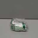 500 Pcs Jewelry Tags Roll for Necklace Earring Price Identify, Labelchoice Rectangle Shape Self Adhesive White Blank Dumbbell Jewelry Stickers Labels for Bracelet, Ring, Clothing Display