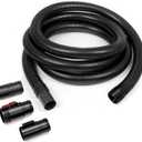 WORKSHOP Wet/Dry Vacs Shop Vacuum Accessories WS25022A Extra Long Hose Attachment, 2-1/2-inch x 20-feet Locking Hose for Wet Dry Shop Vacuum Cleaners