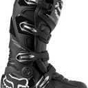 Fox Racing Men's Motion Motocross Dirt Bike Boots (Black, 9M)