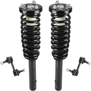 Front Strut Assembly & Sway Bar Links for 2003-2007 Honda Accord, Shock Absorber Replace 172123L 172123R 4PCS