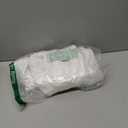 NLUS White Chef Hat and Apron, Adjustable Chef Costume Set, Kitchen Cooking Baking Apron with 2 Pockets for Men and Women