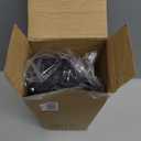 TREKOLOGY TrekZ Collapsible Hiking & Trekking Poles Balance Support for Seniors, Women, and Men, 2pc Per Set, 100–120 cm (for Height: 4’11” to 5’10”),  Volcanic Obsidian Black