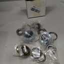 2 Sets Trailer Wheel Bearing Kits L44649 L44610 for 2000-2200 lb Axles