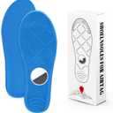 2 x Insoles for Airtag Hidden Holder, Airtag Case for Tracking Devise Steps and Shoes for Kids, Comfortable Securely Mounted Insert for Shoes (Blue, 175-190mm)
