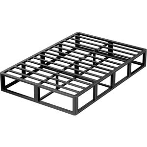 VIPSHOW 10 Inch Full Metal Bed Frame with Round Corner, 3000 LBS Heavy Duty