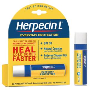 Herpecin-L Lip Balm Stick, 30 SPF, 0.1 Ounce (Pack of 4)