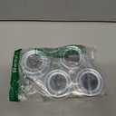 4pcs 2.44'' Trailer Hub Dust Caps, Trailer Spindle Axle Bearing Dust Cap Cup Grease Cover Caps & Extra Rubber Plugs for 5200 to 6000 lbs Boat Trailer Dexter EZ Lube Trailer Camper RV Axles