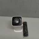 Mini Projector, Portable Projector 4K & Full HD 1080P Support, 270 Rotation Outdoor Projector, Movie Projector Compatible with Smartphone, TV Stick, Laptop, PS4, HDMI, USB (No WiFi or Bluetooth)