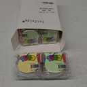 Two JinXin Star Shaped Sticky Notes in Green, Blue, Pink and Yellow, 48 pads