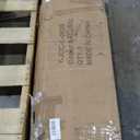 55'' TV Stand for 65 Inch, Fluted Modern TV Stands for Living Room with Sliding Doors and Adjustable Shelf, Entertainment Center with Storage Media TV Console Table for Bedroom (Natural Oak)