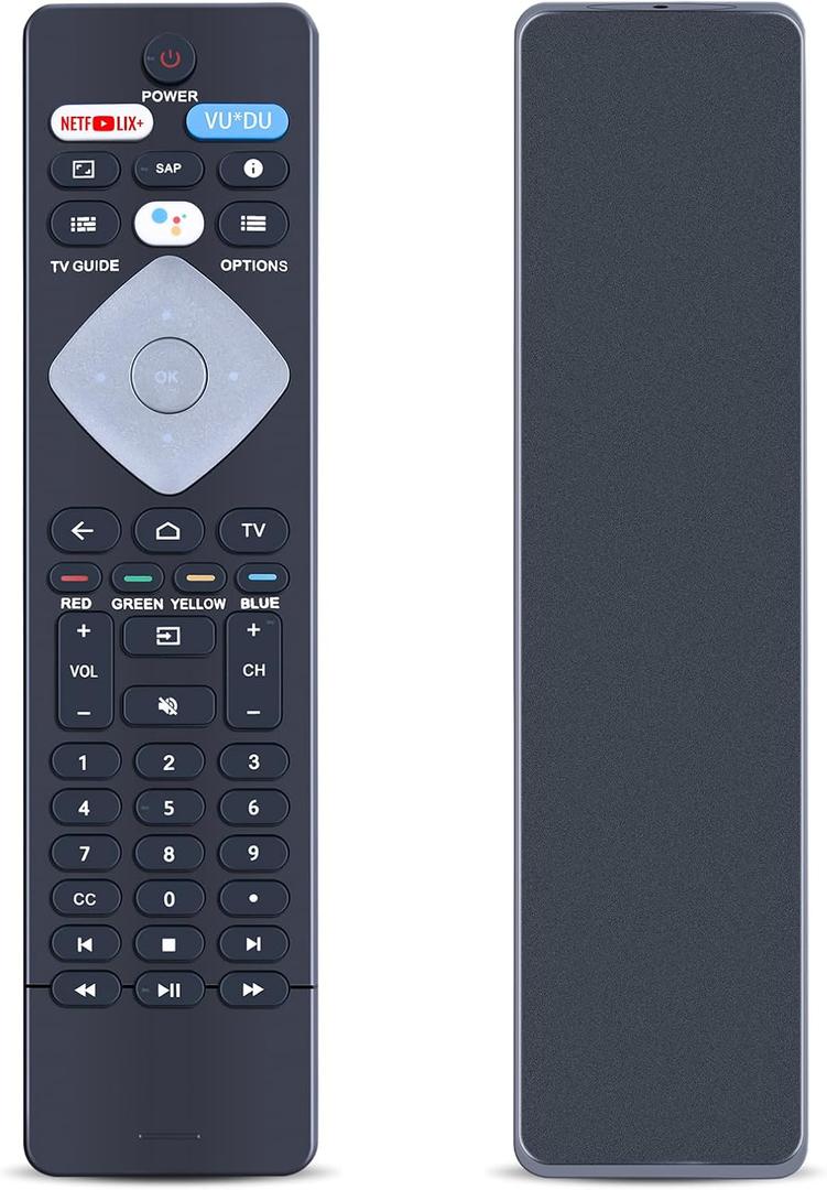 NH800UP BT800 Replacement Voice Assistance Remote Control for Philips Android  Google Smart TV 43PFL5604/F7 43PFL5704/F7 50PFL5604/F7 50PFL5704/F7 55PFL5604/F7 55PFL5704/F7 65PFL5504/F7 65PFL5604/F7