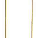 Ochine Gold Metal Wedding Arches for Ceremony, Metal Garden Arch Stand Metal Wedding Arches Stand Iron Arch Backdrop Stand Balloon Arch Stand for Garden Climbing Plants Wedding Party Decoration