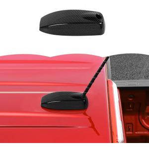 RT-TCZ Roof Antenna Cover Trim Decoration Exterior Accessories for Chevrolet Chevy Colorado 2023 2024 2025,for GMC Canyon 2023 2024 2025 (Black Carbon Fiber)