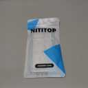 NITITOP Compatible with iPhone 11 Pro Max Case Cute Clear Blue Durable Love Heart Pattern for Girls Women Soft TPU Transparent Colourful Frame Full Camera Lens Shockproof Protective Cover - Blue