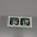 Suoman 2 Pack for Garmin vivoactive 6 Smartwatch Case, Tempered Glass Screen Protector, All-Coverage PC Protective Cover Bumper -Black