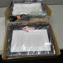 200W LED Flood Light Outdoor with Plug+10ft Wire, 24000Lm Super Brighter Security Light, IP66 Waterproof LED Worklight, 5000K Daylight White Exterior Floodlight for Yard Garden Garage Stadium (Pack of 2) 