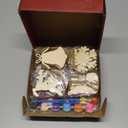 Wooden Christmas Ornaments for Crafts, Paint Your Own Xmas Ornaments, 60pcs Unfinished Blank Wood Slice Painting Kit, DIY Personalized Ornament Crafts for Christmas Tree Hanging Decorations