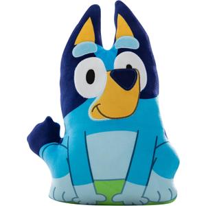 Northwest Bluey Happy Bluey Cloud Pillow 12"  Plush Kids Stuffed Toy, Cartoon Character, Bedroom Decor, Gift for Girls & Boys