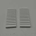 Marsui 2 Pcs Greeting Card Display Stand 12 Slot White Wooden Card Display Stand Postcard Holder Card Display Rack Tabletop Photo Holder for Home Office