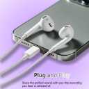 1Pack Wired Headphones for iPhone Earbuds/Earphones with Lightning Connector Built-in Remote to Control Music, Phone Calls & Volume Headsets Compatible with iPhone 14 13 12 11 Pro Max XS XR X 8 7 Plus