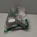 Deluxe Multi Colors, Grey Stripe and Beige Faux Fur Christmas Tree Skirt - 36 inch