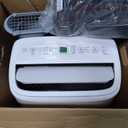 LG 10000 BTU SACC(14000 ASHRAE) Portable Air Conditioners with Dual Inverter Cools 450 Sqft Ultra Quiet & Easy Install WiFi App Medium & Large Room Air Conditioner AC Unit Home White LP1022FVSM