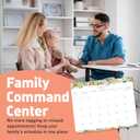 3 x S&O Fruity Magnetic Fridge Calendar from January 2026-June 2027 - Tear-Off Refrigerator Calendar to Track Events & Appointments - 18 Month Magnetic Planner for Fridge for Easy Planning - 8"x10" in.