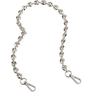 Beaulegan Luxury Purse Chain Handle Strap Replacement for Shoulder Crossbody Bag or Handbag, 23.6 Inch Long(Silver)