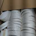 Fulmoon 100 Pack Paper Soup Containers with Lids Disposable Paper Food Containers with Vented Lid Kraft Ice Cream Cake Dessert Cups Soup Bowl for Party Hot Food Fruit Microwave(16 oz,White)