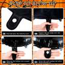 6 PCS Halloween Party Decorations, Cute Halloween Balloons, Wizard Hat, Witch Hat Foil Balloon, Witch Balloons for Girls Kids Birthday Baby Shower Masquerade Themed Party Decorations