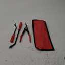 2025 New Panel Clip Removal Pliers 3-Piece Set,Clip Removal Pliers, Panel Clip Removal Tool Plier, 2 in 1 Car Trim Clip Removal, For Automotive Door Panel, Upholstery, Dashboard (Red)