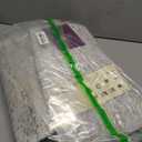 jinchan Round Rug 7ft Modern Area Rug 7' Round Circle Mat Washable Abstract Distressed Floor Cover Taupe Multi Contemporary Non-Slip Overdyed Thin Carpet for Living Room Dining Room Bedroom Kitchen