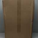 United Solutions Highboy Waste Container with Swing Lid, 23 Gallon, Space Saving Slim Profile and Easy Bag Removal, Handles for Easy Carrying, Indoor/Outdoor Use, Black, 1-Pack.