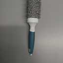 Round Brush for Blow Drying - Extra Small Ceramic Thermal Ionic Roller Brush for Sleek, Salon Blowout - Lightweight Round Hair Brush for Precise Styling and Manageable Hair (Bristle 1.7in, Barrel 1in)